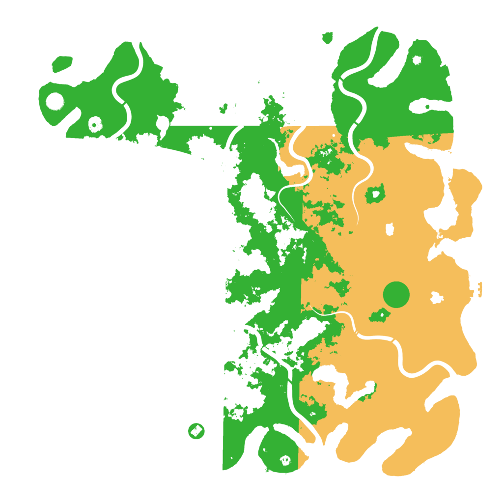 Biome Rust Map: Procedural Map, Size: 5000, Seed: 1824212321