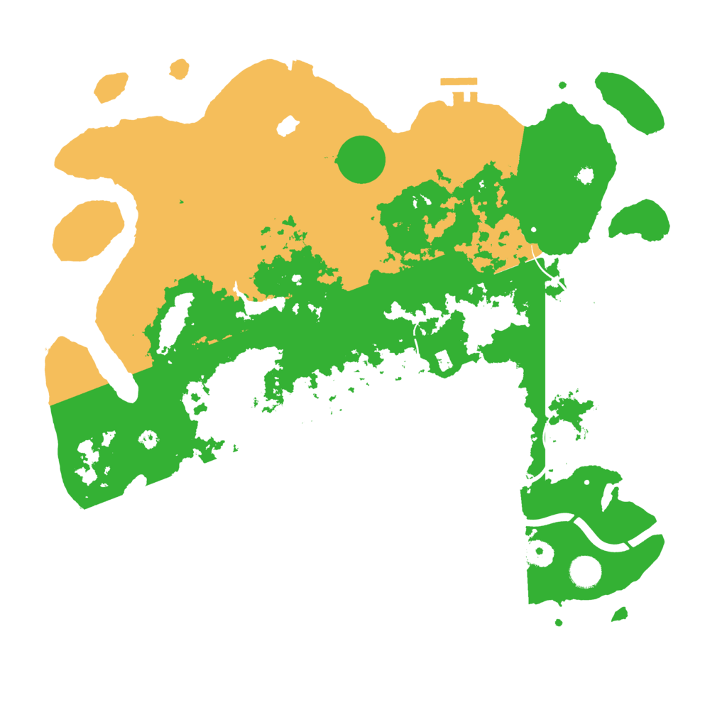 Biome Rust Map: Procedural Map, Size: 4000, Seed: 1553858713