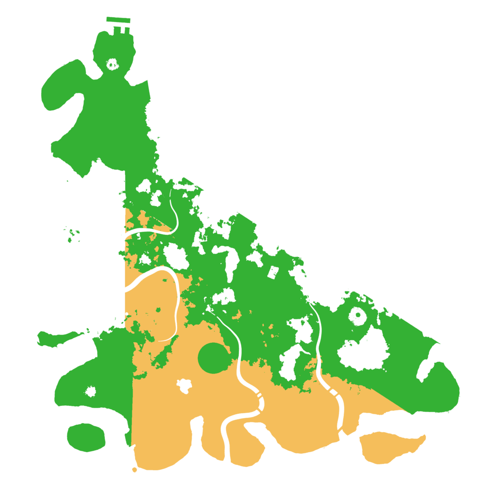 Biome Rust Map: Procedural Map, Size: 4250, Seed: 249599