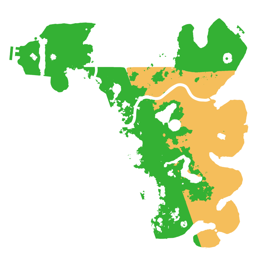 Biome Rust Map: Procedural Map, Size: 4000, Seed: 350553621