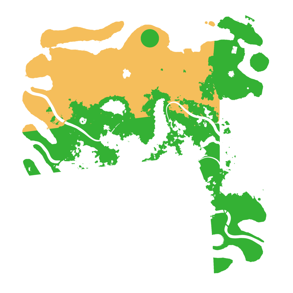 Biome Rust Map: Procedural Map, Size: 4250, Seed: 1940230838