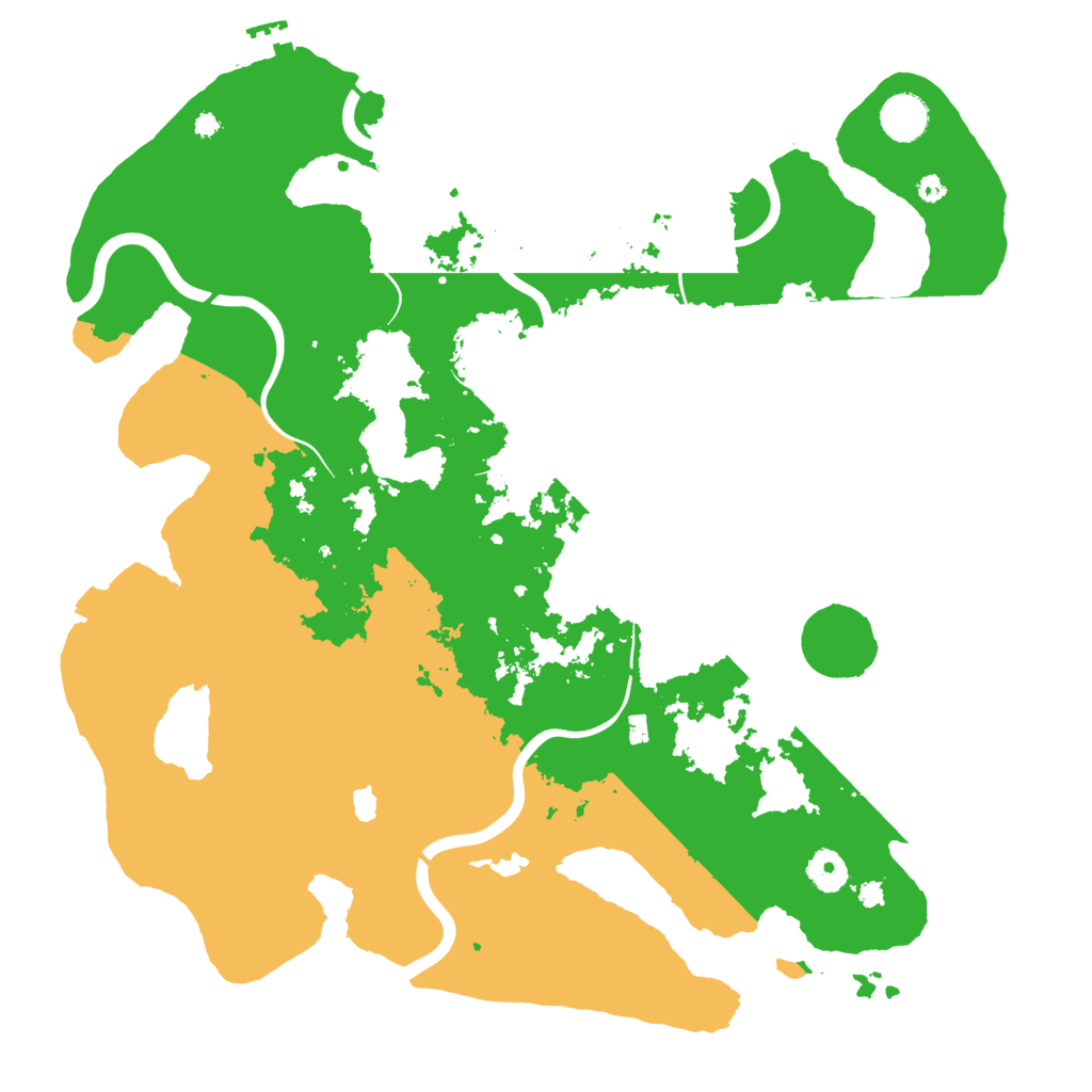 Biome Rust Map: Procedural Map, Size: 4000, Seed: 1074944835