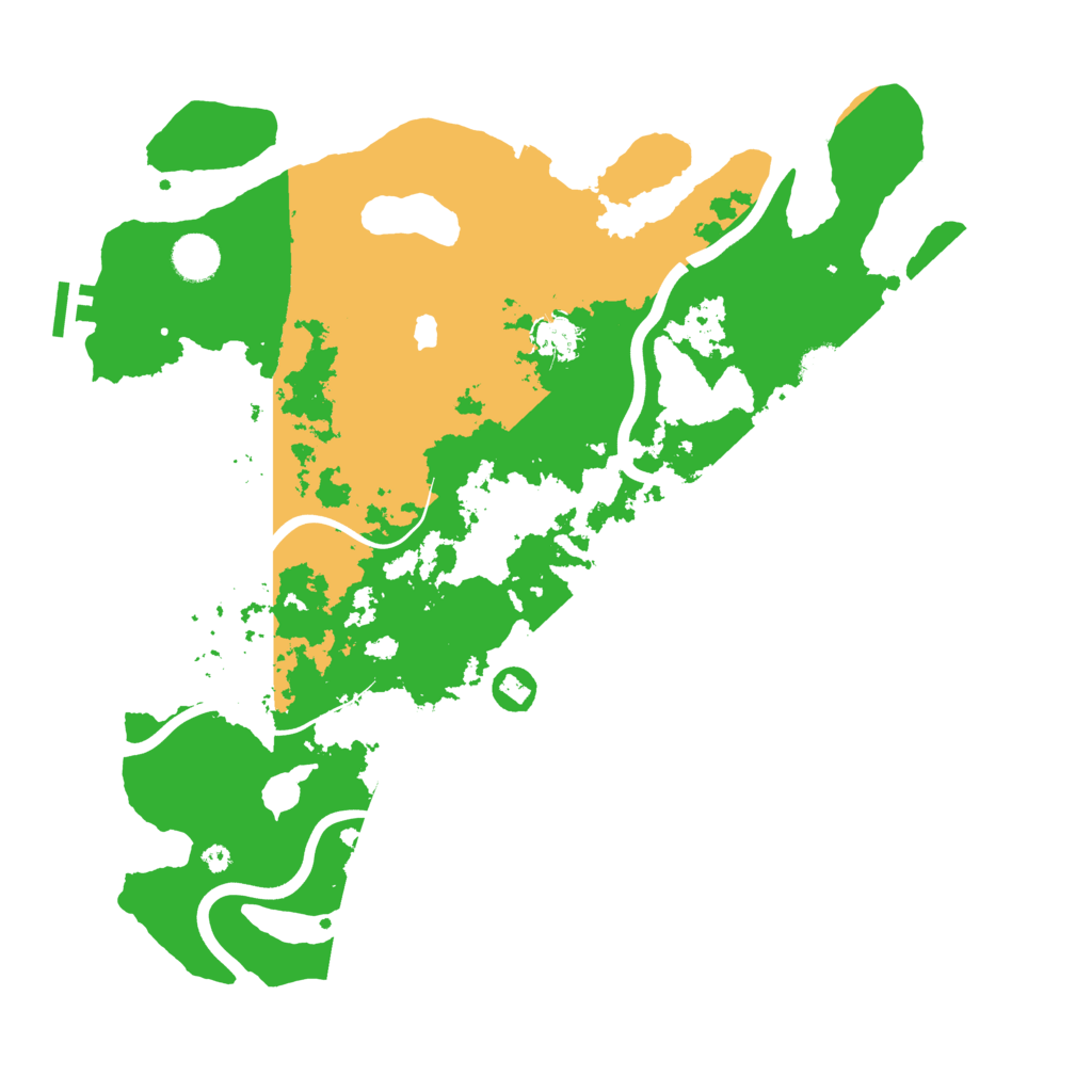 Biome Rust Map: Procedural Map, Size: 4000, Seed: 827364519