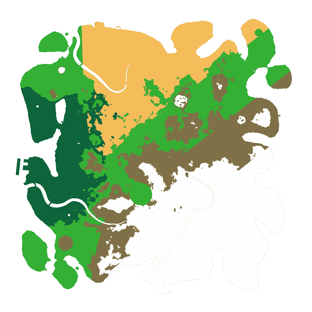 Biome Rust Map: Procedural Map, Size: 3750, Seed: 1802869665