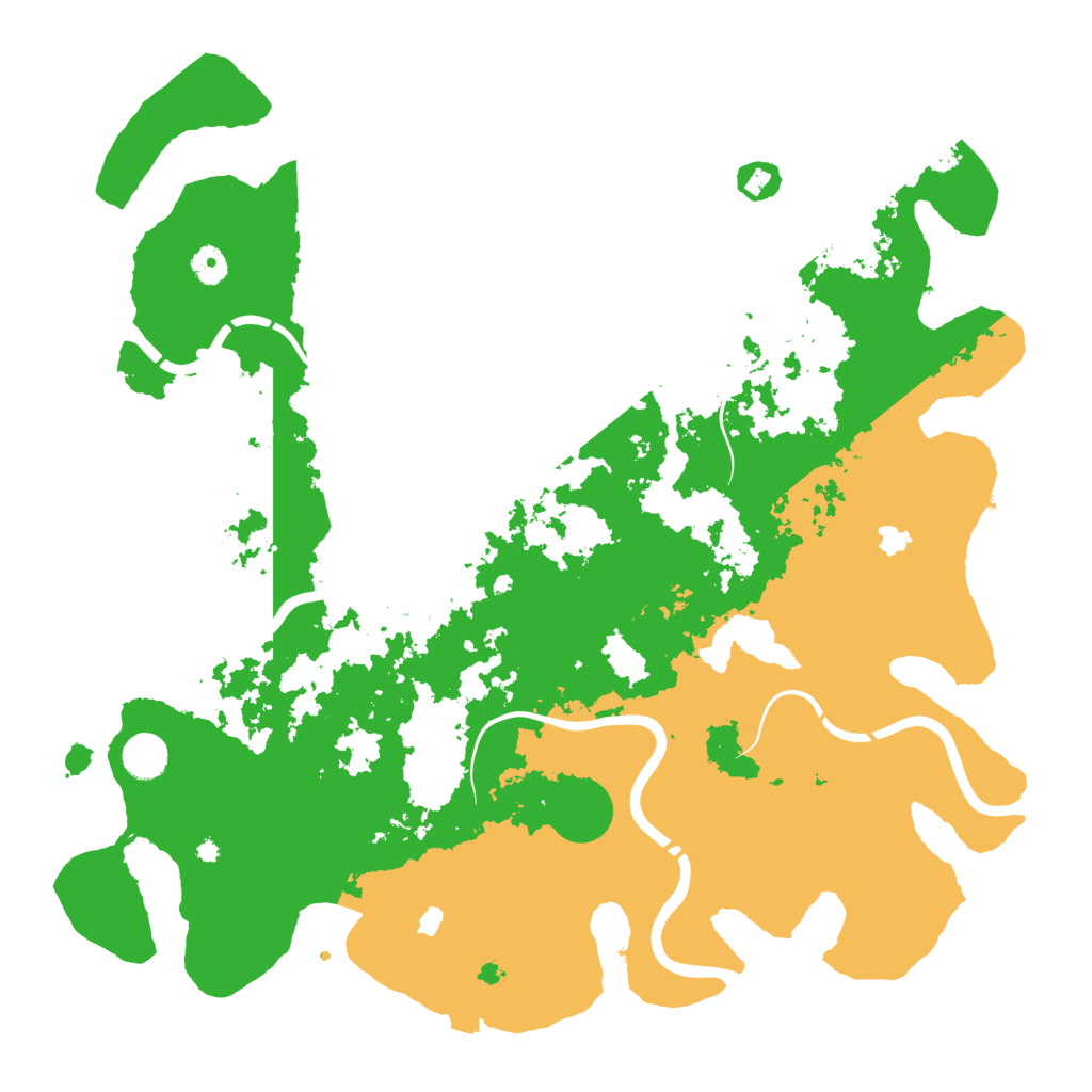 Biome Rust Map: Procedural Map, Size: 4500, Seed: 1617910589