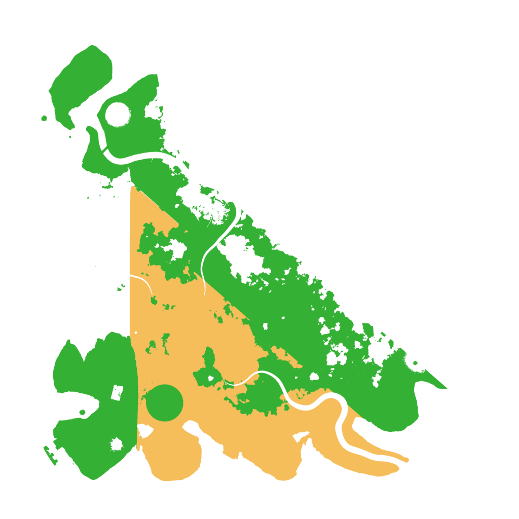 Biome Rust Map: Procedural Map, Size: 3700, Seed: 912020291