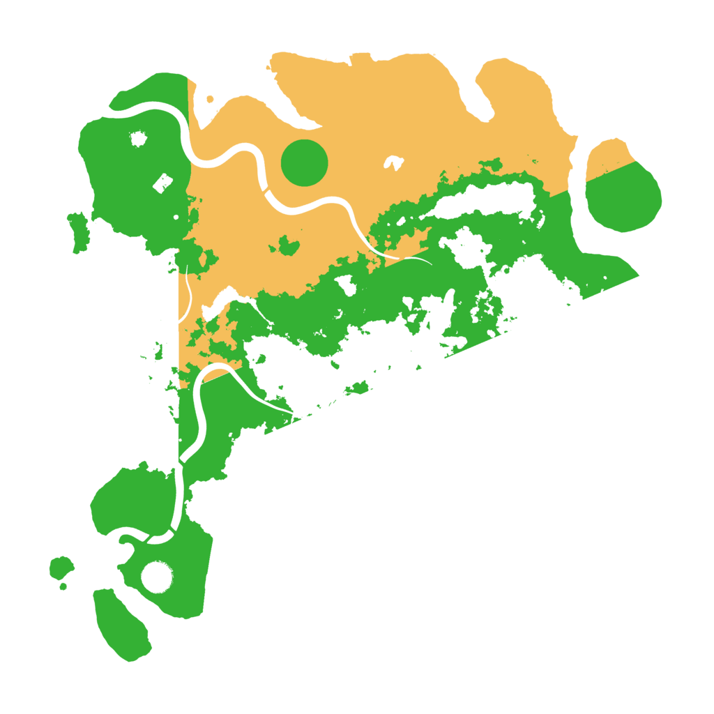 Biome Rust Map: Procedural Map, Size: 4000, Seed: 64505692