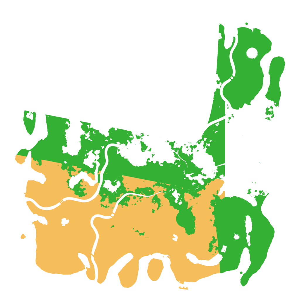 Biome Rust Map: Procedural Map, Size: 4800, Seed: 930054745