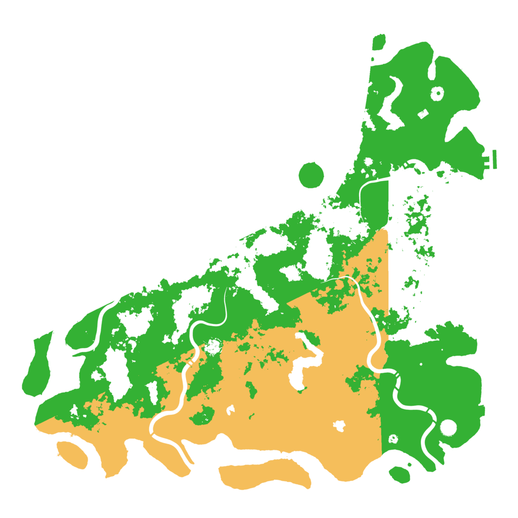 Biome Rust Map: Procedural Map, Size: 5500, Seed: 13318201