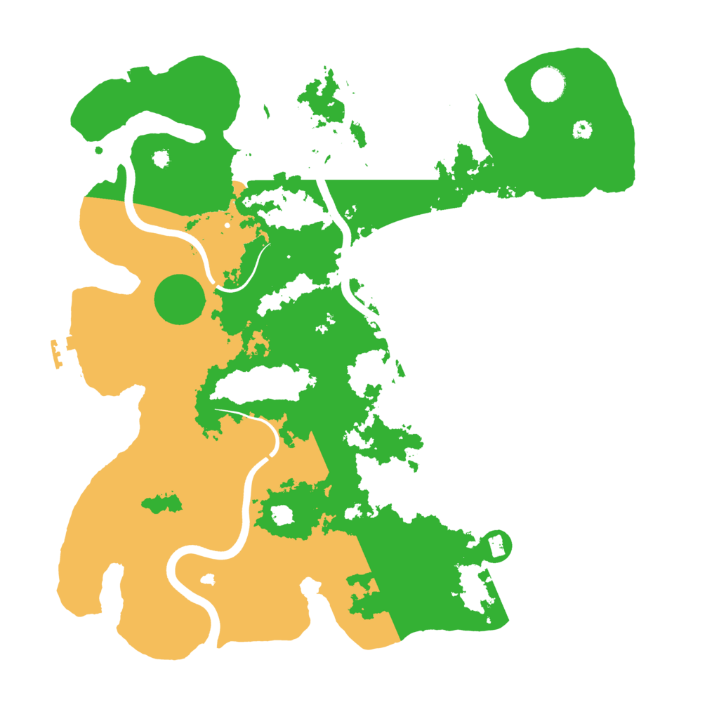 Biome Rust Map: Procedural Map, Size: 3750, Seed: 235145749
