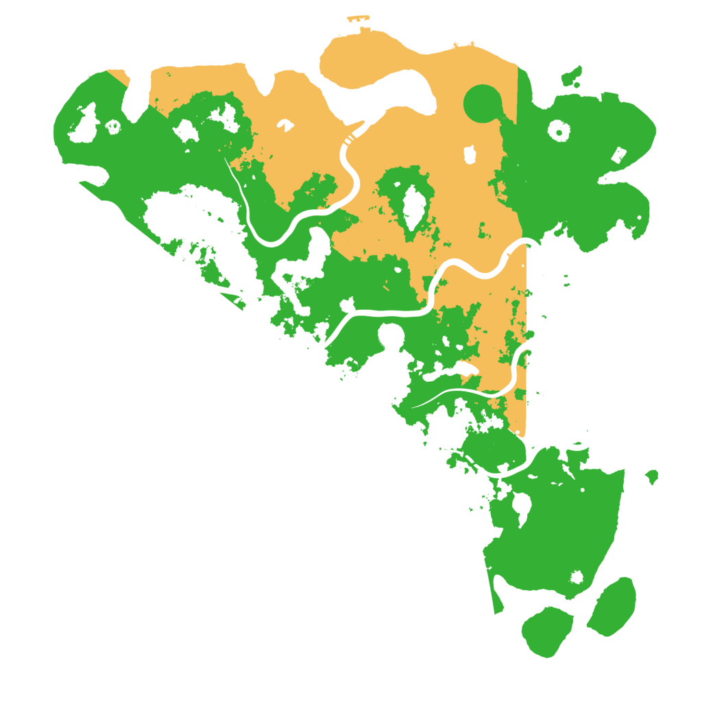 Biome Rust Map: Procedural Map, Size: 4800, Seed: 1776315361