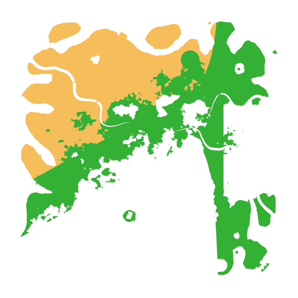 Biome Rust Map: Procedural Map, Size: 4250, Seed: 645137748
