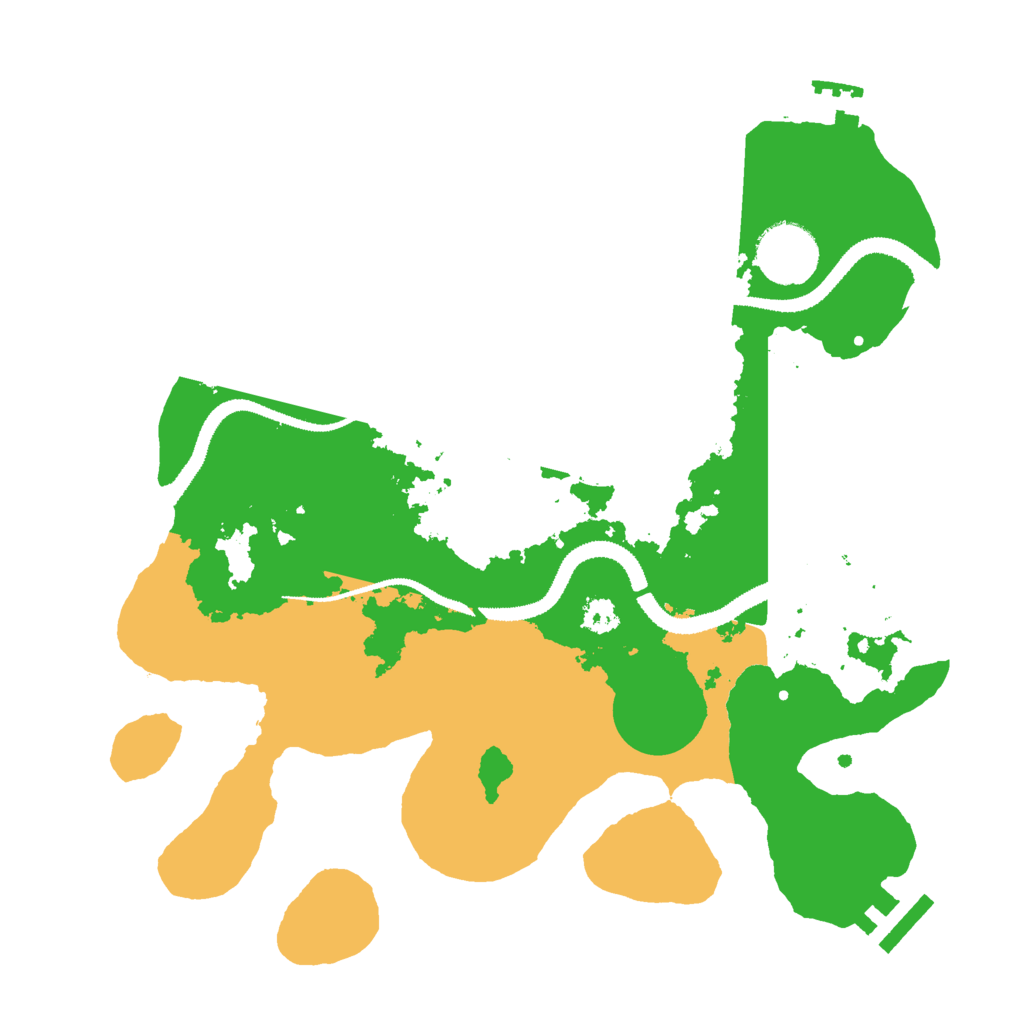 Biome Rust Map: Procedural Map, Size: 3000, Seed: 1434305323