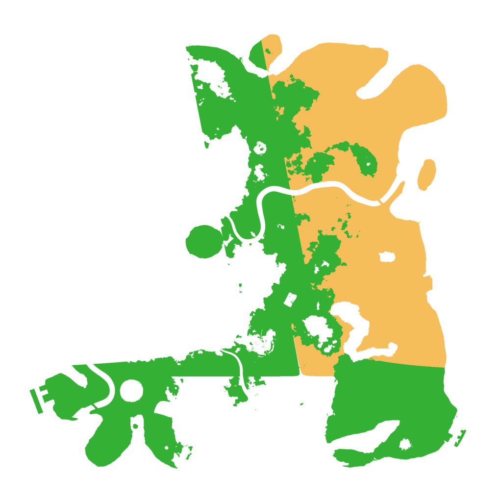 Biome Rust Map: Procedural Map, Size: 4000, Seed: 501342690