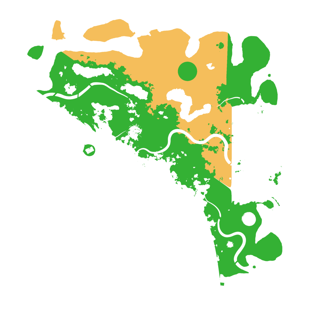 Biome Rust Map: Procedural Map, Size: 4250, Seed: 464734235