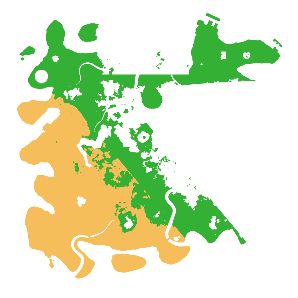 Biome Rust Map: Procedural Map, Size: 4000, Seed: 754316535