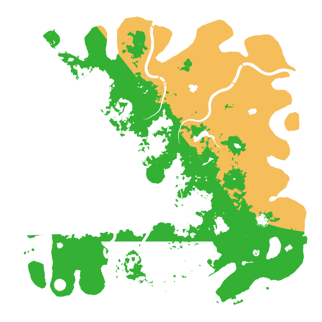 Biome Rust Map: Procedural Map, Size: 4750, Seed: 119