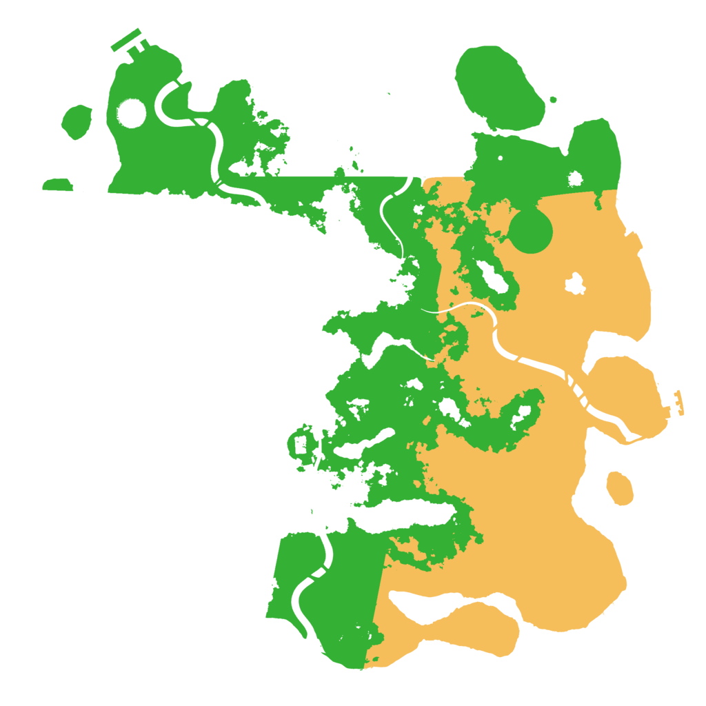 Biome Rust Map: Procedural Map, Size: 4250, Seed: 1774913359
