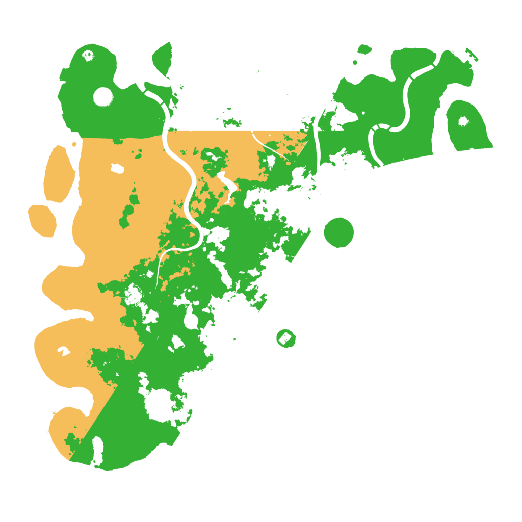 Biome Rust Map: Procedural Map, Size: 4750, Seed: 744604558