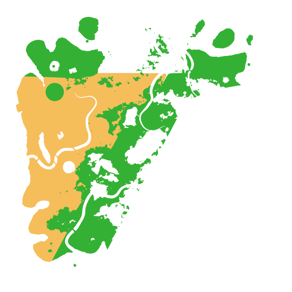 Biome Rust Map: Procedural Map, Size: 4250, Seed: 1825126338