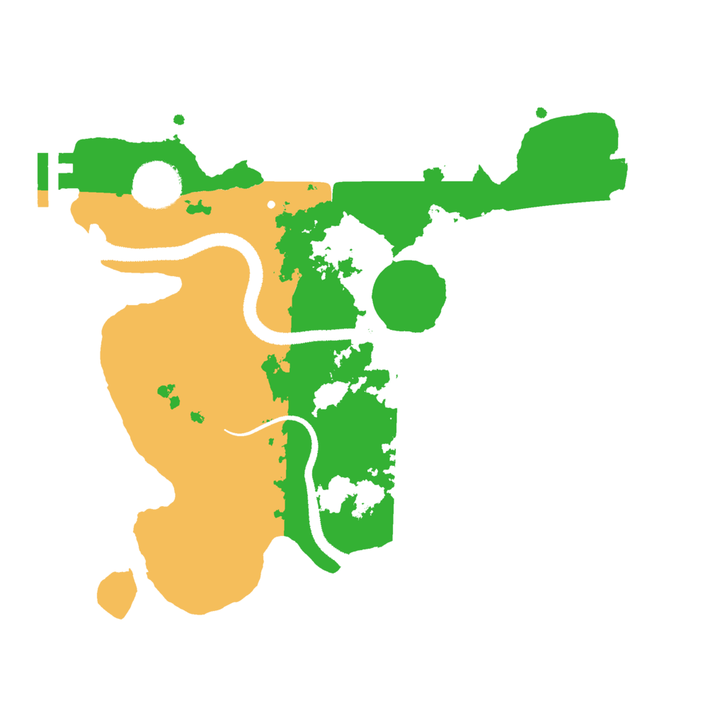 Biome Rust Map: Procedural Map, Size: 2700, Seed: 3463475