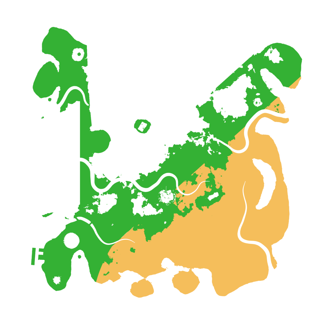 Biome Rust Map: Procedural Map, Size: 3750, Seed: 571351084