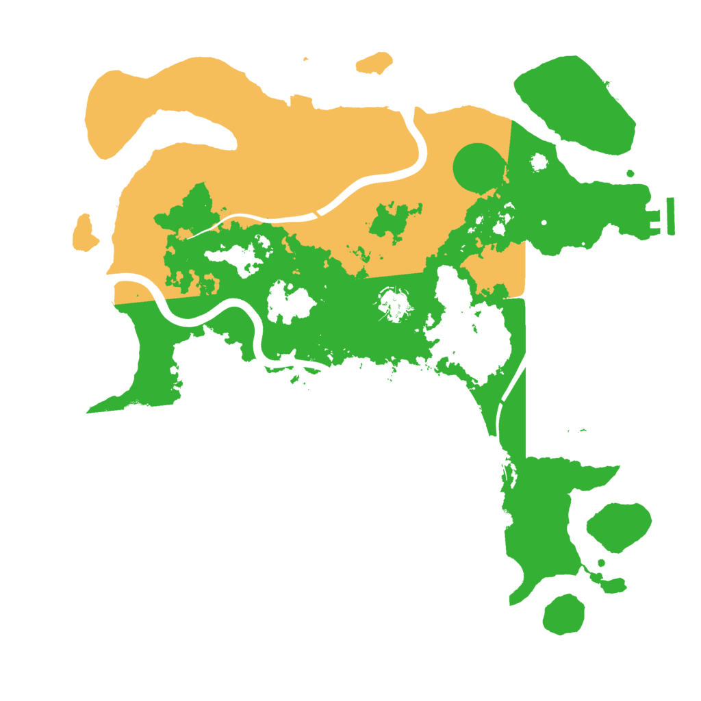 Biome Rust Map: Procedural Map, Size: 3750, Seed: 1786037867