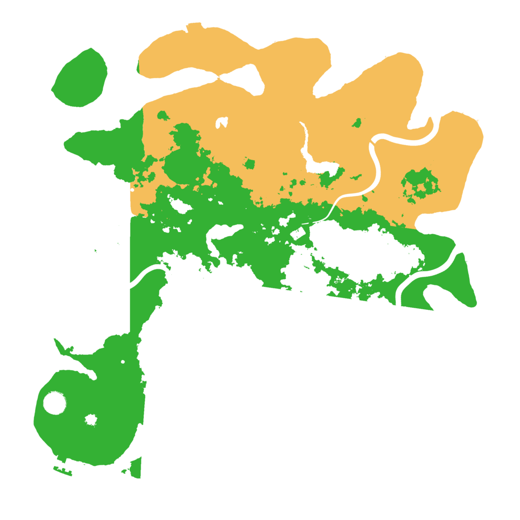 Biome Rust Map: Procedural Map, Size: 4000, Seed: 150128452
