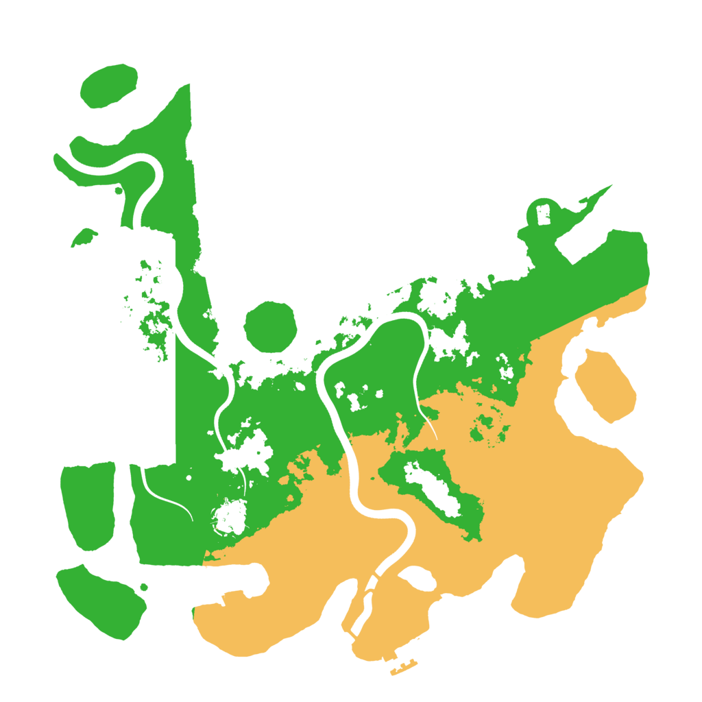 Biome Rust Map: Procedural Map, Size: 3750, Seed: 2014155779