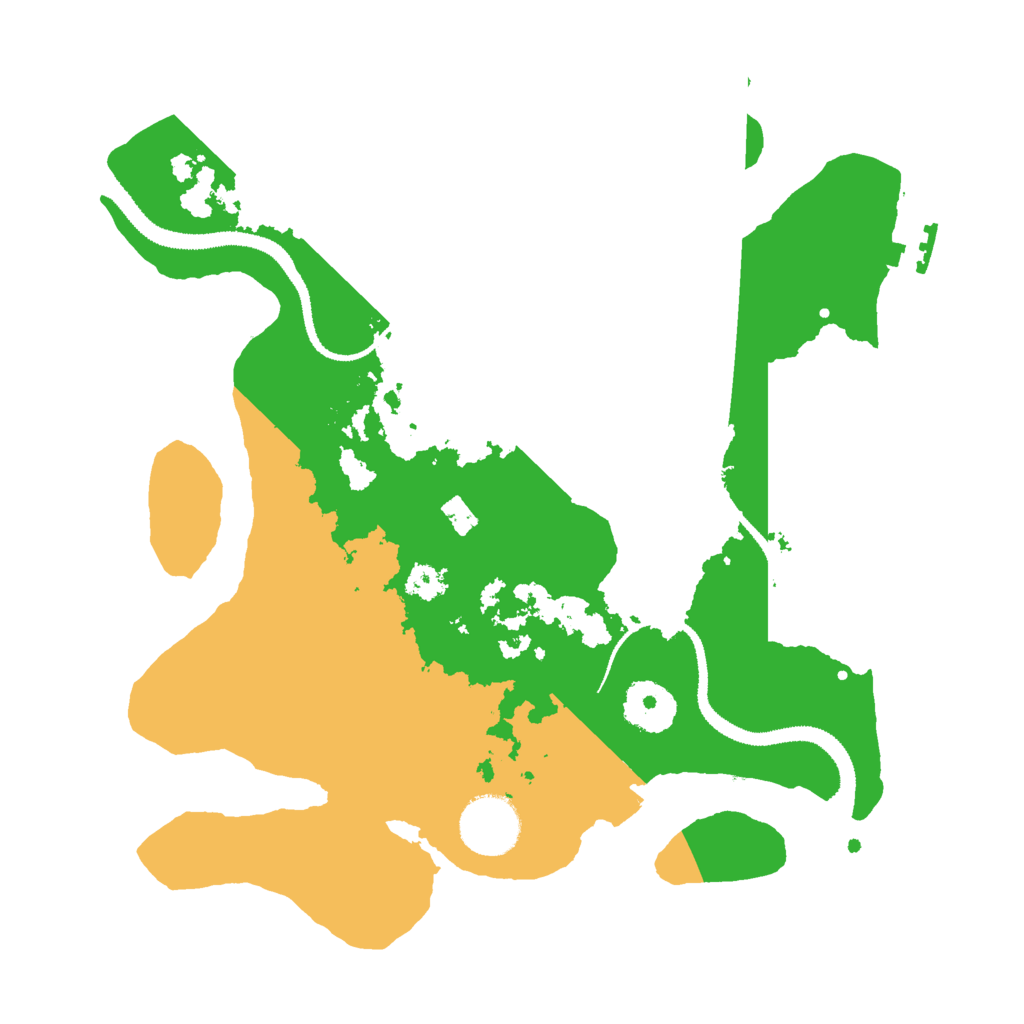 Biome Rust Map: Procedural Map, Size: 3000, Seed: 852583107
