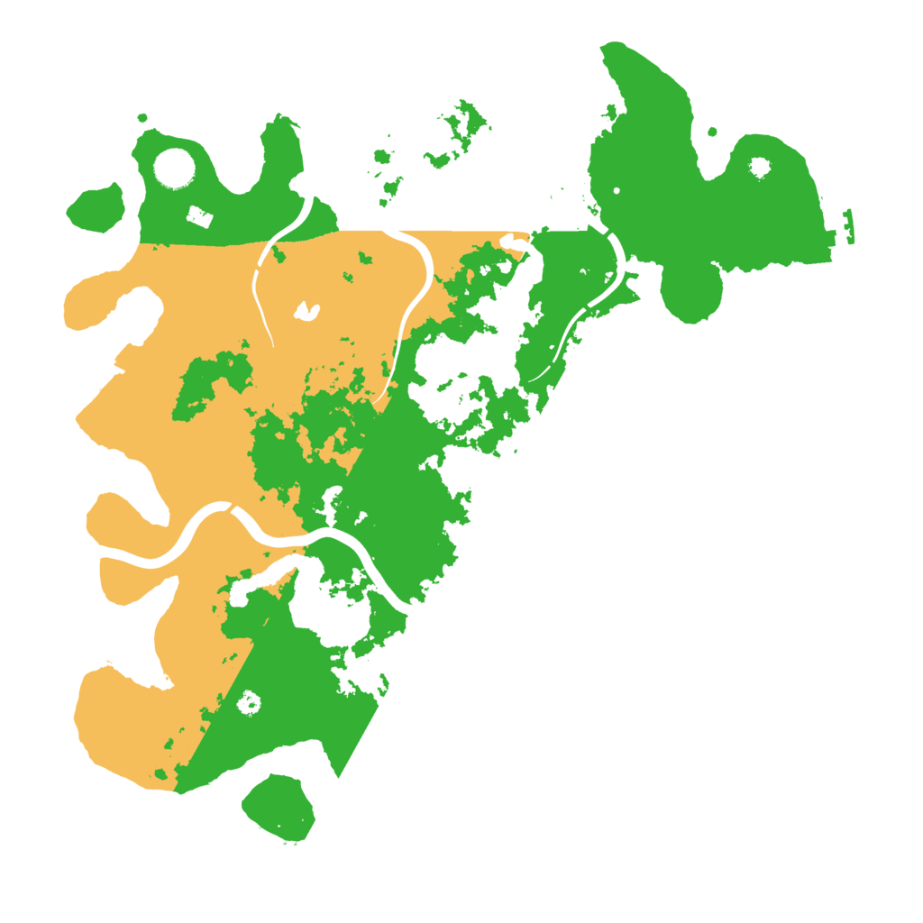 Biome Rust Map: Procedural Map, Size: 4000, Seed: 283590499