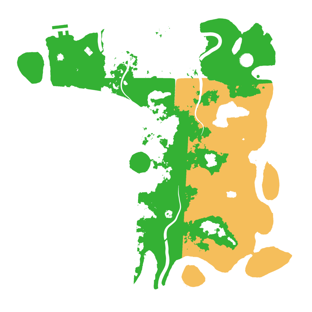 Biome Rust Map: Procedural Map, Size: 4000, Seed: 416091025