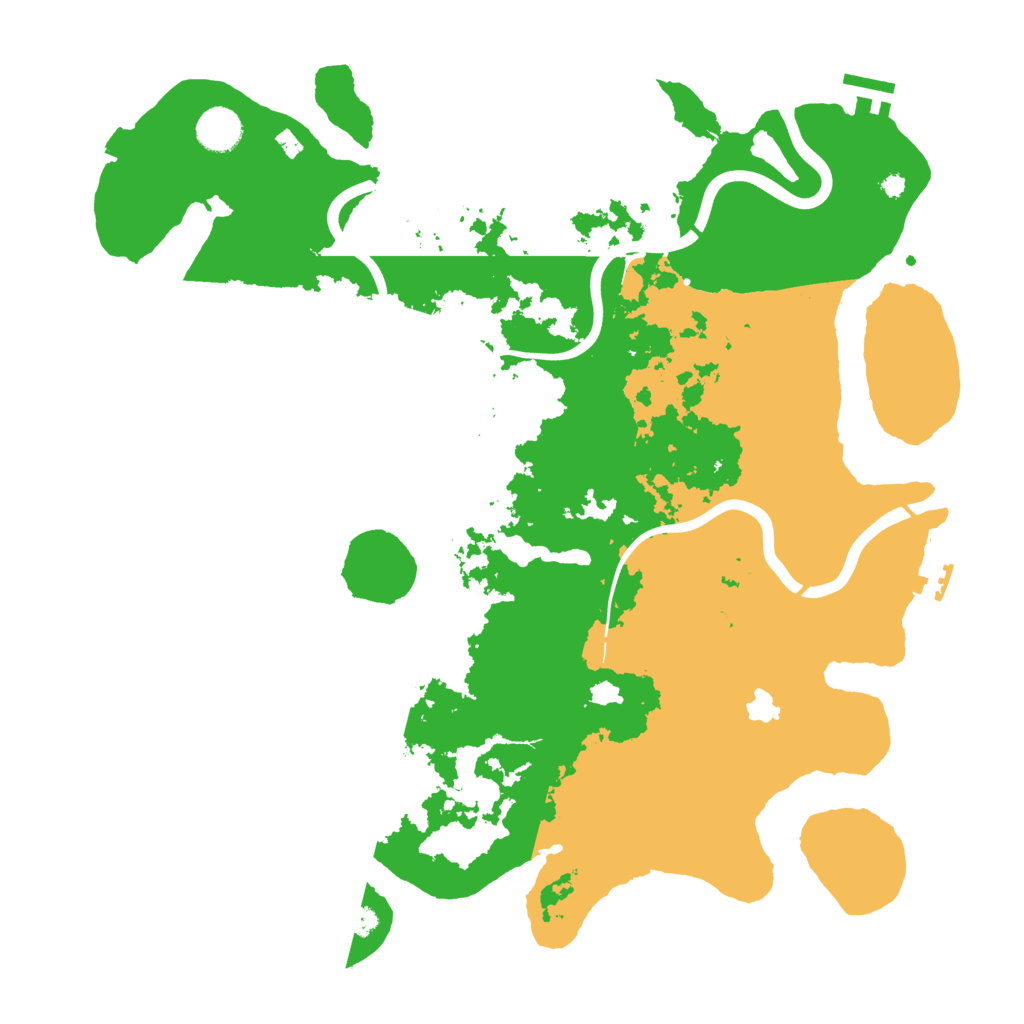 Biome Rust Map: Procedural Map, Size: 4000, Seed: 1862073535