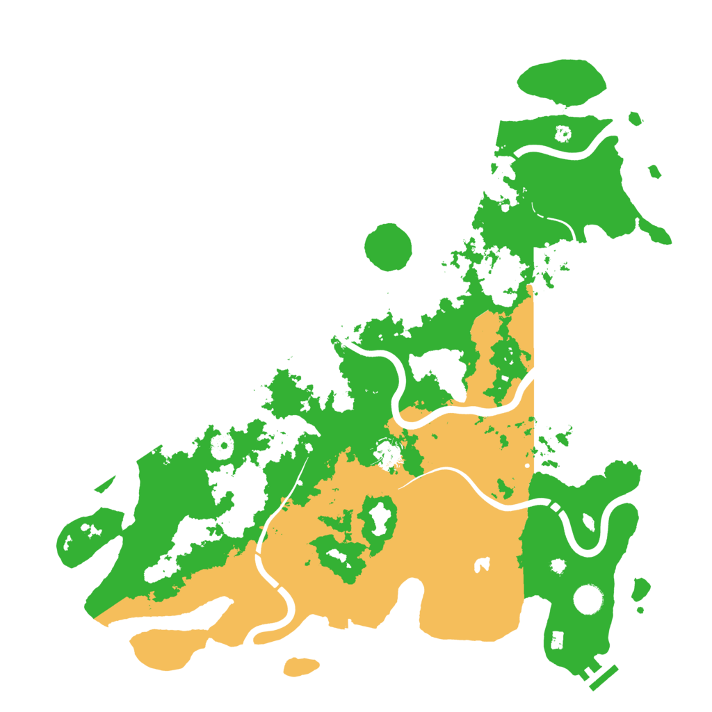 Biome Rust Map: Procedural Map, Size: 4250, Seed: 795953882