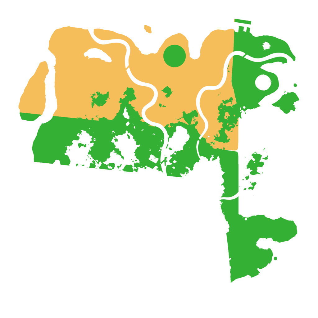Biome Rust Map: Procedural Map, Size: 3750, Seed: 191453616