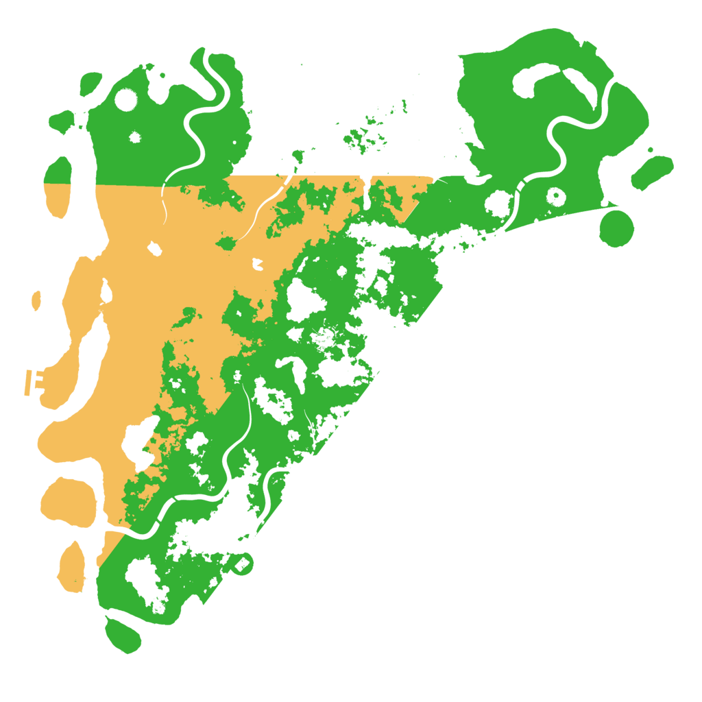 Biome Rust Map: Procedural Map, Size: 5500, Seed: 1044569170