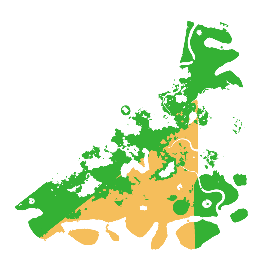 Biome Rust Map: Procedural Map, Size: 4500, Seed: 182326865