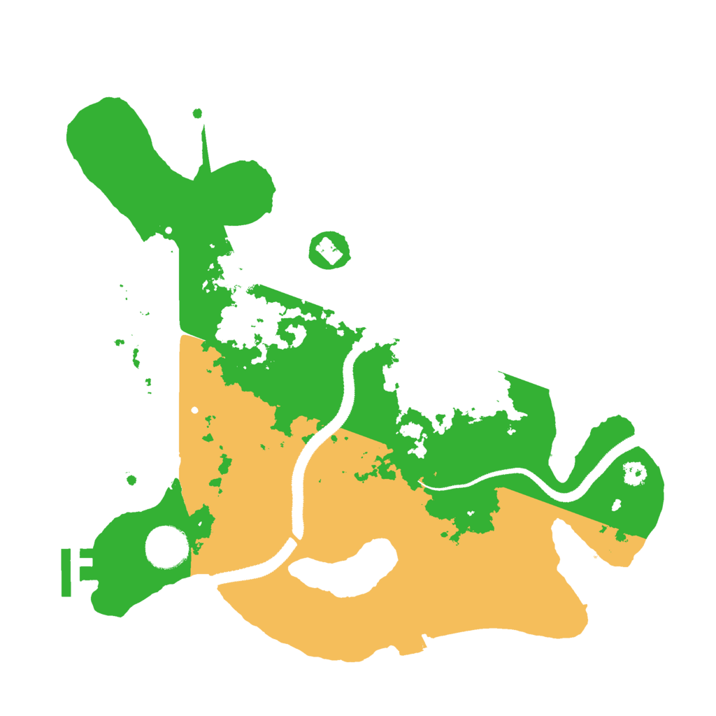 Biome Rust Map: Procedural Map, Size: 3000, Seed: 16901