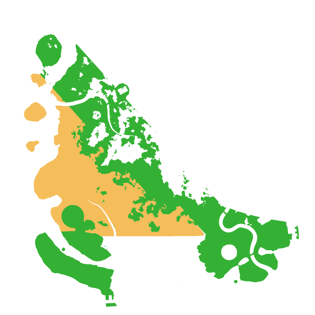 Biome Rust Map: Procedural Map, Size: 3700, Seed: 1490593787