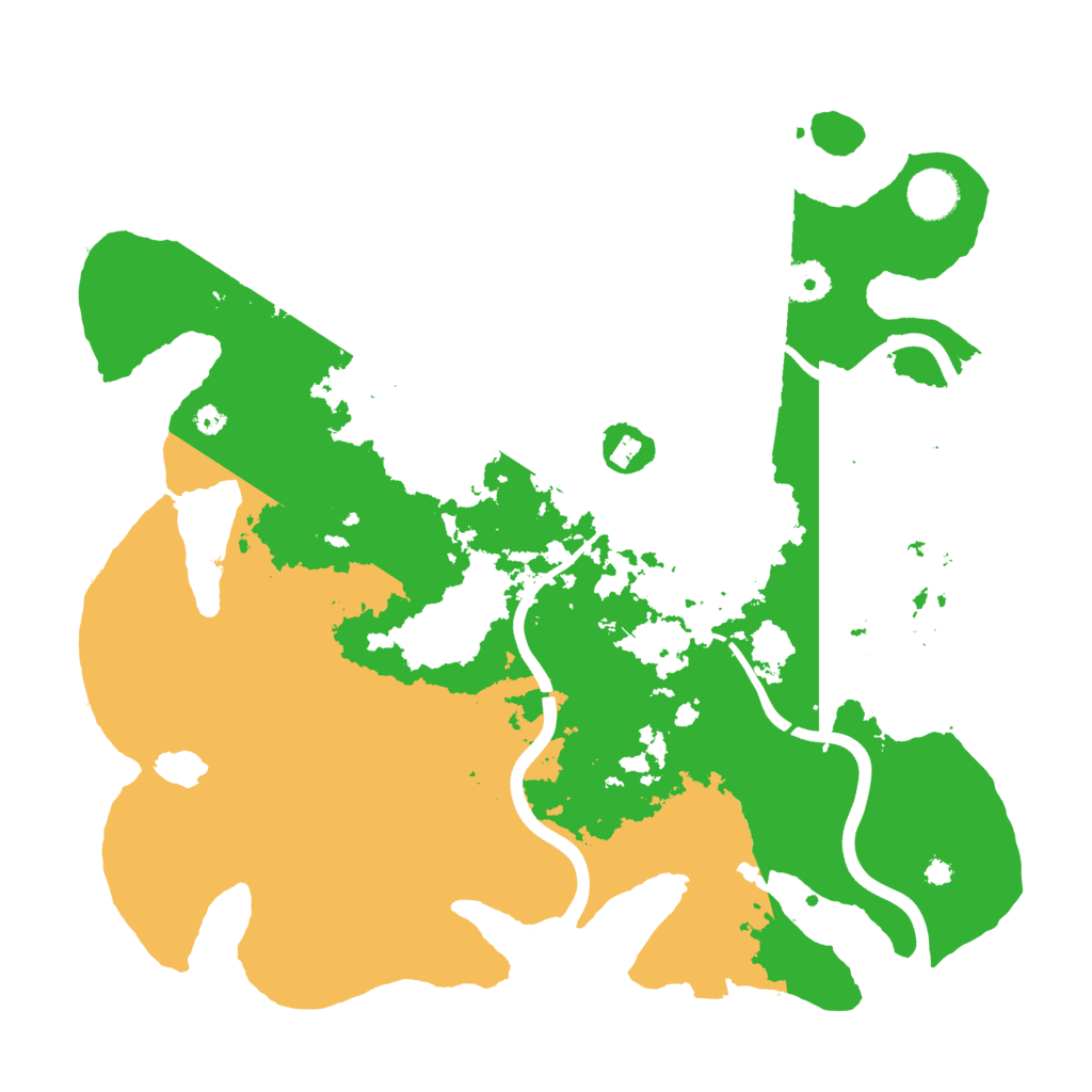 Biome Rust Map: Procedural Map, Size: 3750, Seed: 1953045168