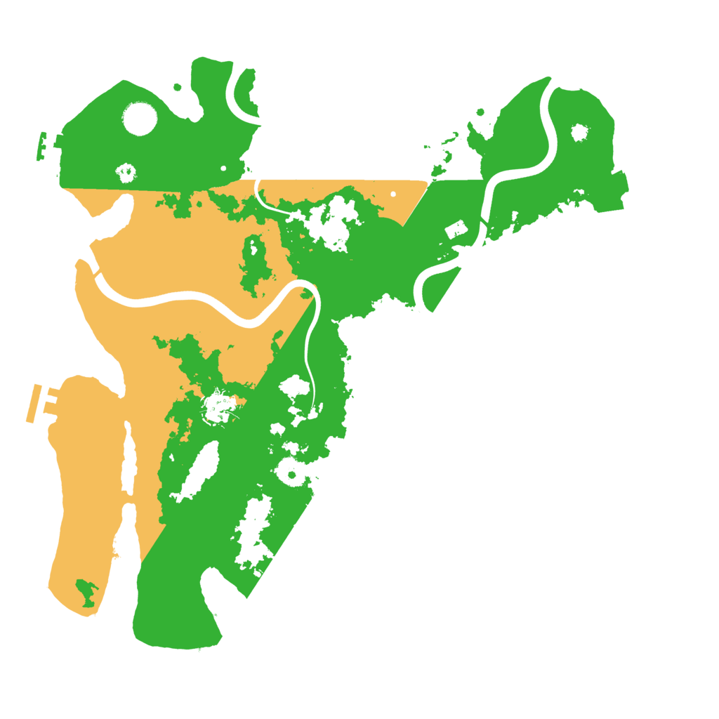 Biome Rust Map: Procedural Map, Size: 3750, Seed: 2021687950