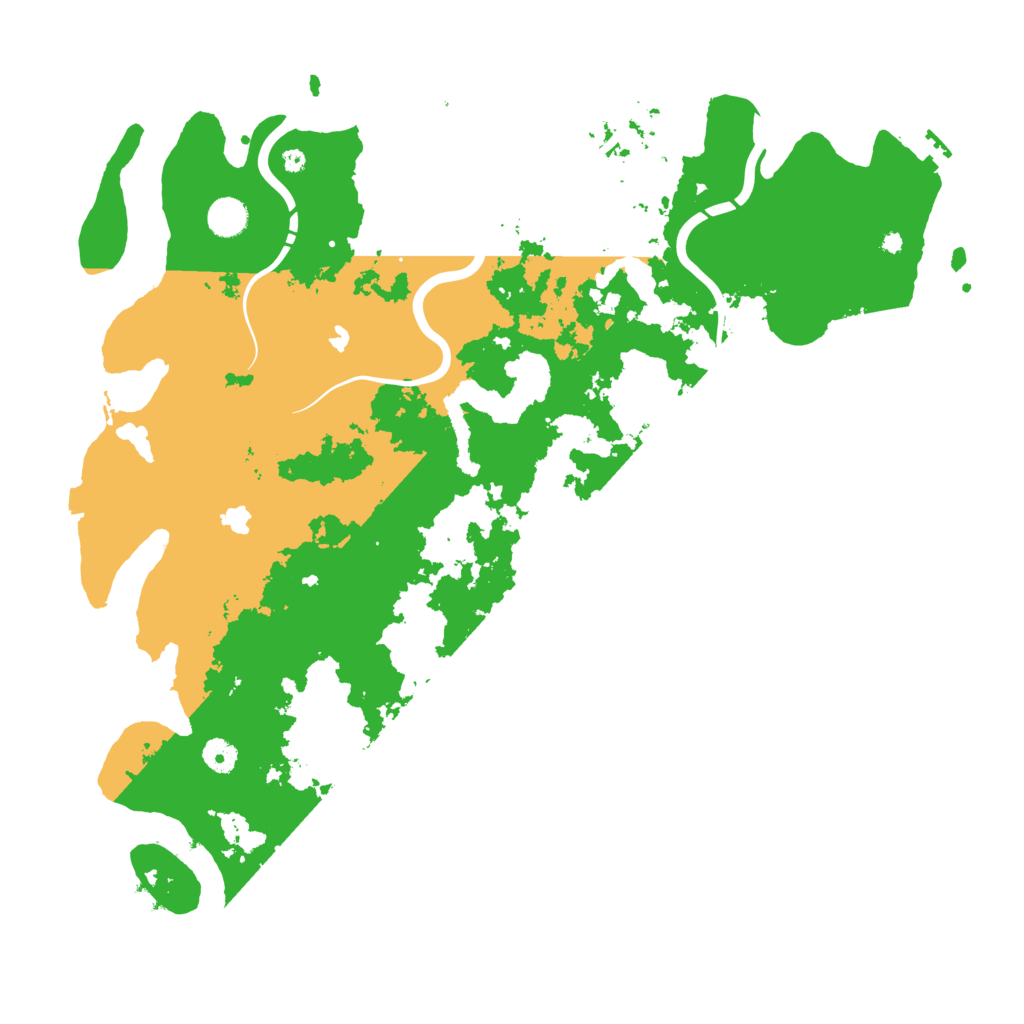 Biome Rust Map: Procedural Map, Size: 4500, Seed: 728097971