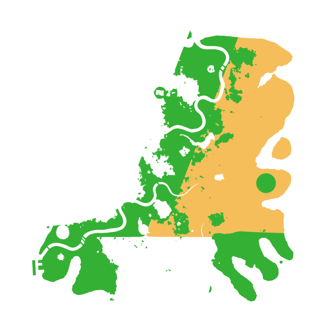 Biome Rust Map: Procedural Map, Size: 4250, Seed: 748651964