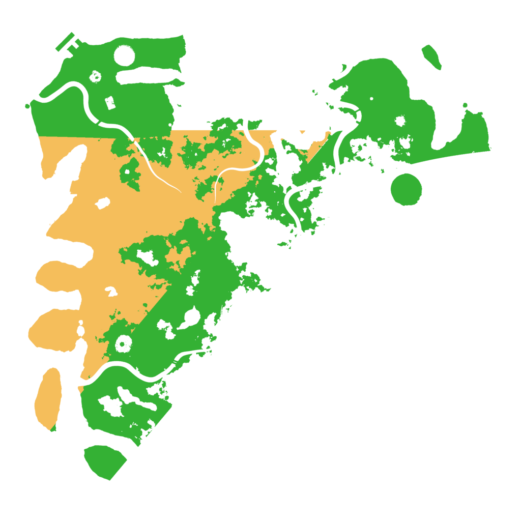 Biome Rust Map: Procedural Map, Size: 4500, Seed: 7440023