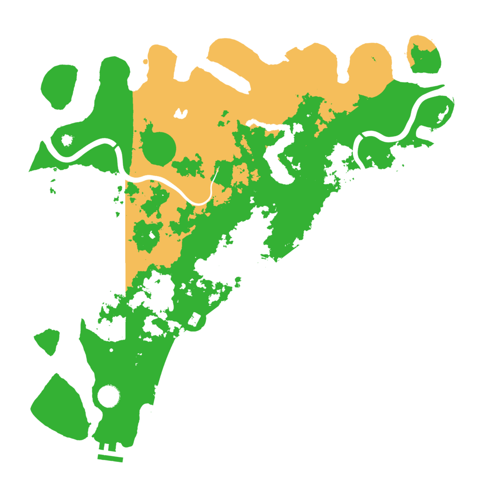 Biome Rust Map: Procedural Map, Size: 4000, Seed: 1055477340