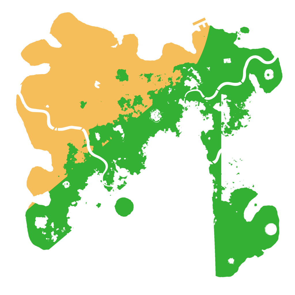 Biome Rust Map: Procedural Map, Size: 4400, Seed: 482759103