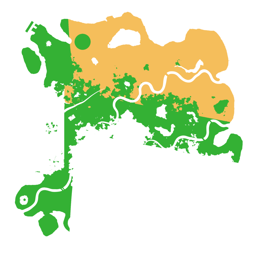 Biome Rust Map: Procedural Map, Size: 4250, Seed: 103305052