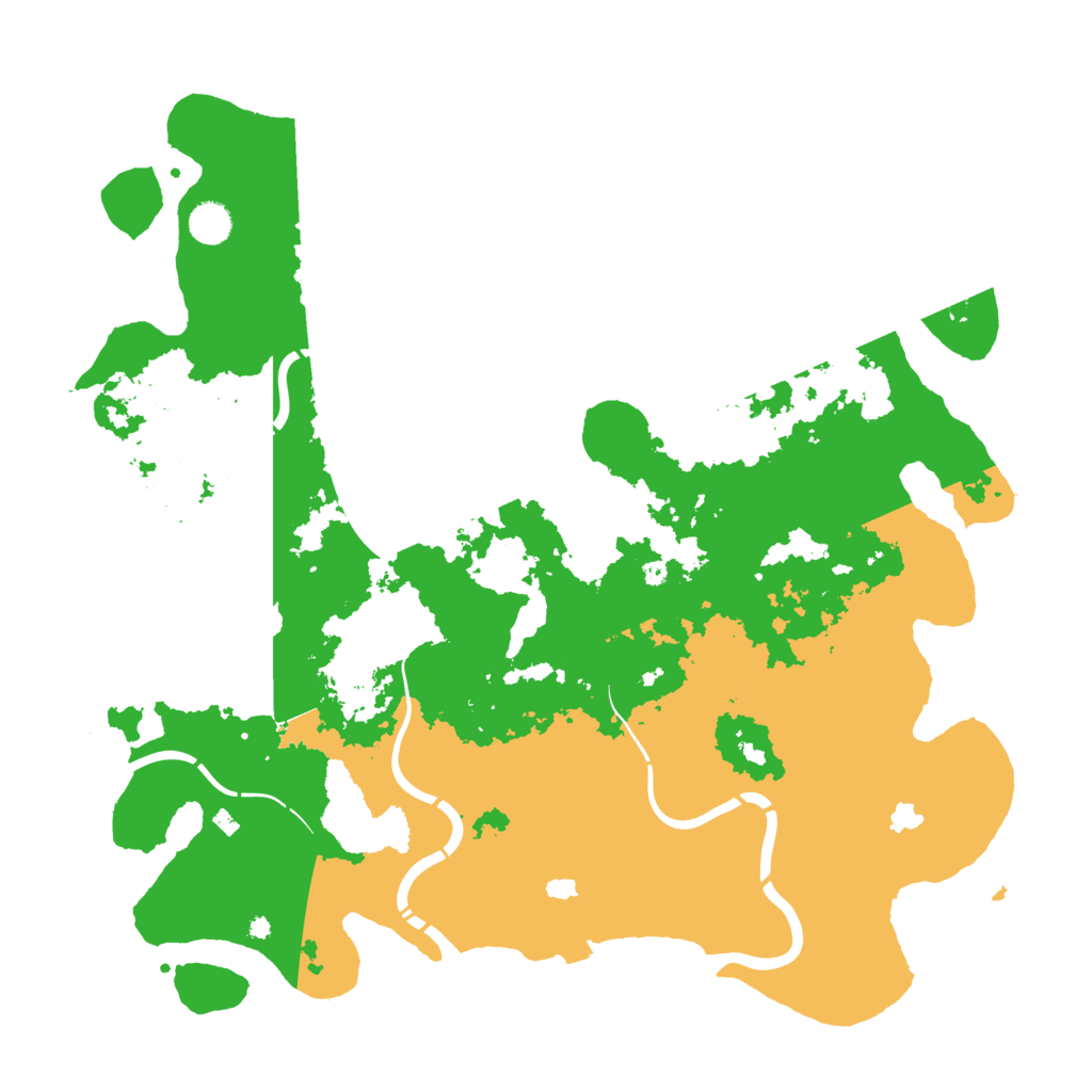 Biome Rust Map: Procedural Map, Size: 4500, Seed: 8394678