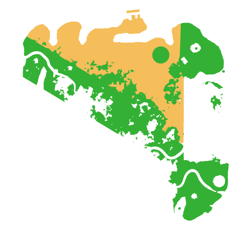Biome Rust Map: Procedural Map, Size: 3800, Seed: 2127569453