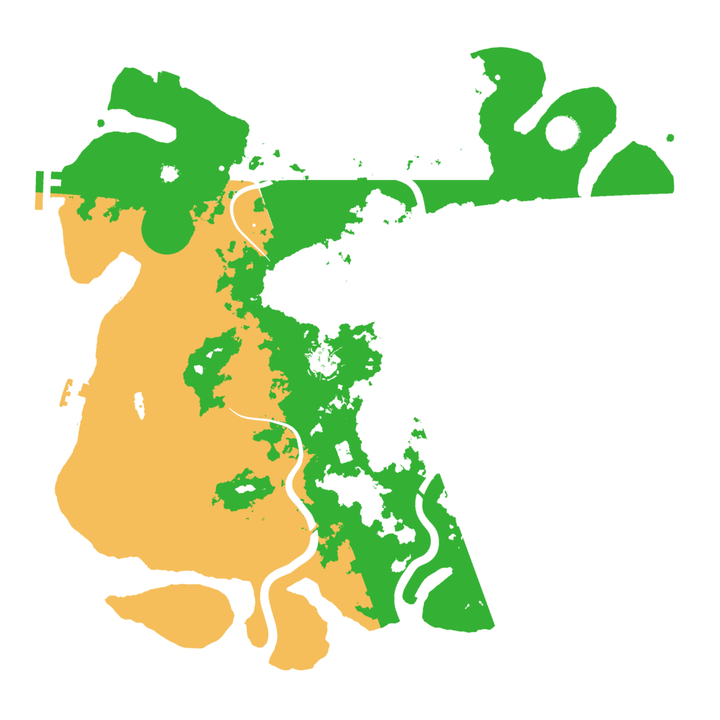 Biome Rust Map: Procedural Map, Size: 3750, Seed: 1628154846